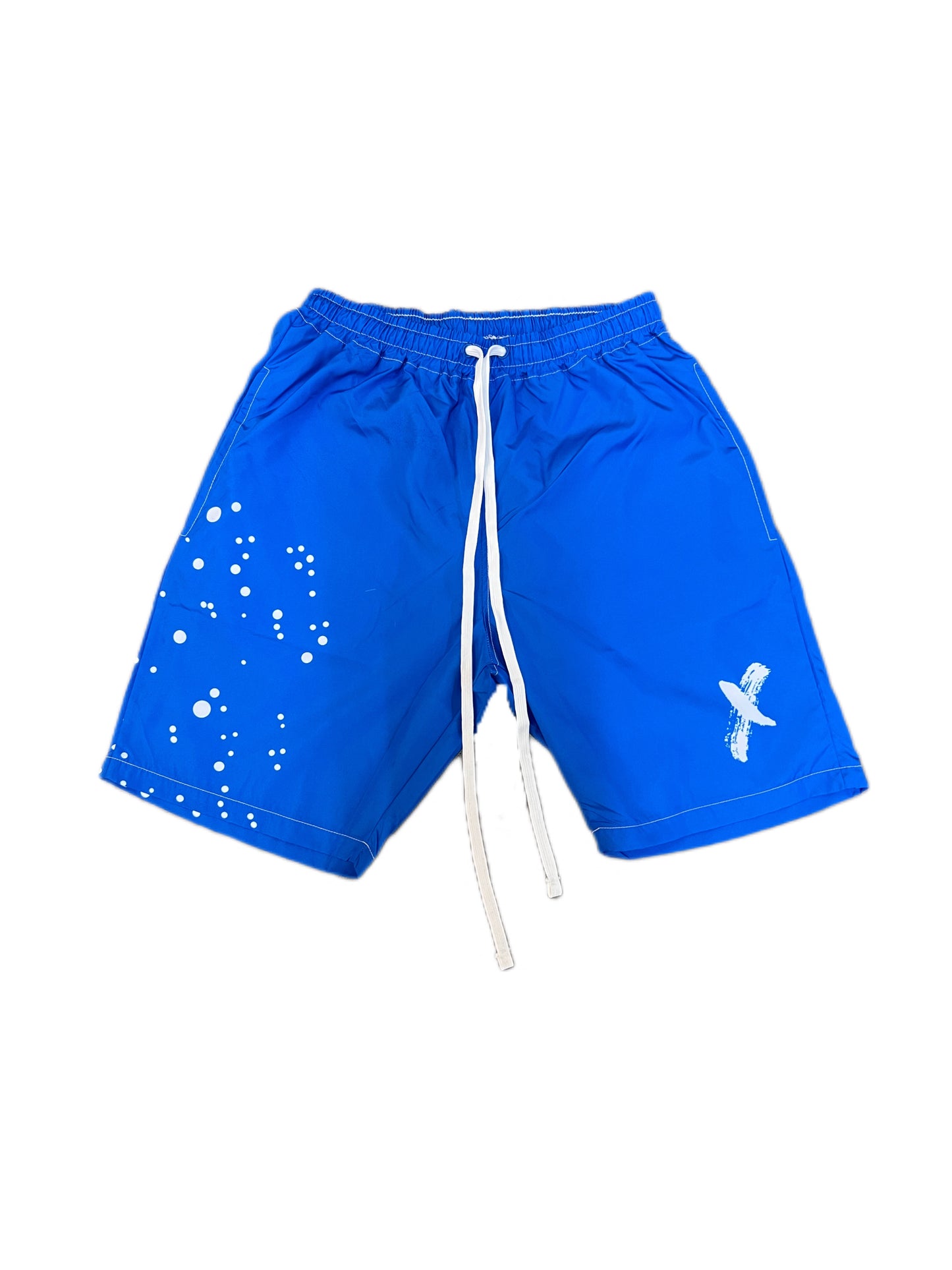 Tax3 Poly Shorts - Cobalt Blue