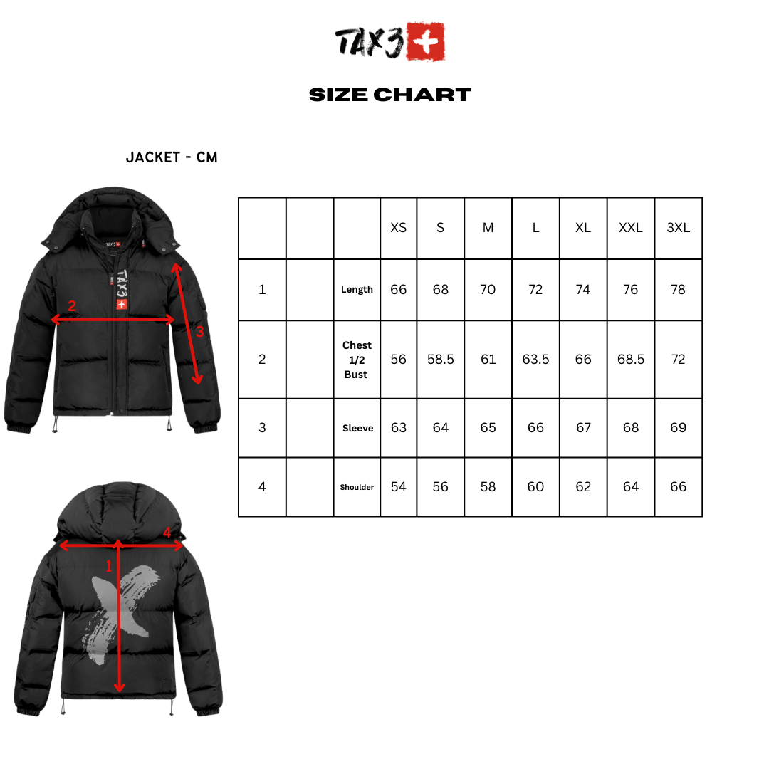 Tax3 Puffer Jacket - Nipsey Blue