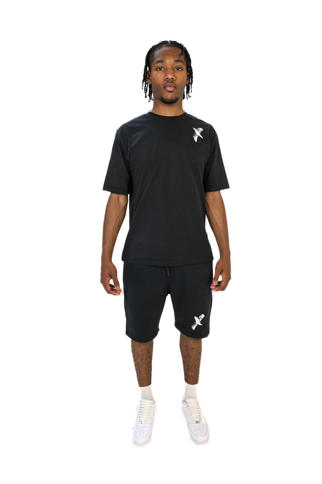 TAX3 X REFLECTIVE TWINSET - BLACK