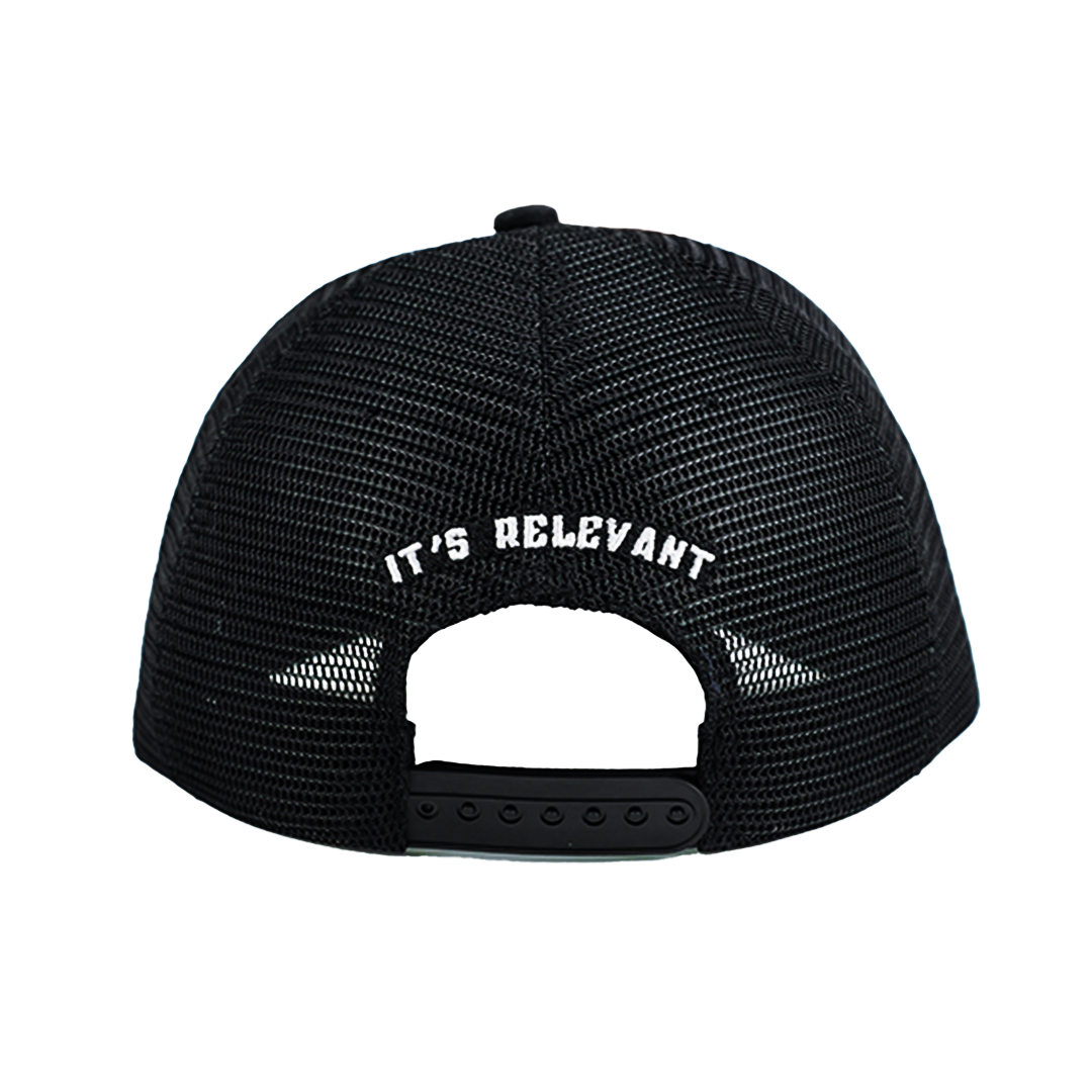 NCS Trucker Mesh Cap - White/Black