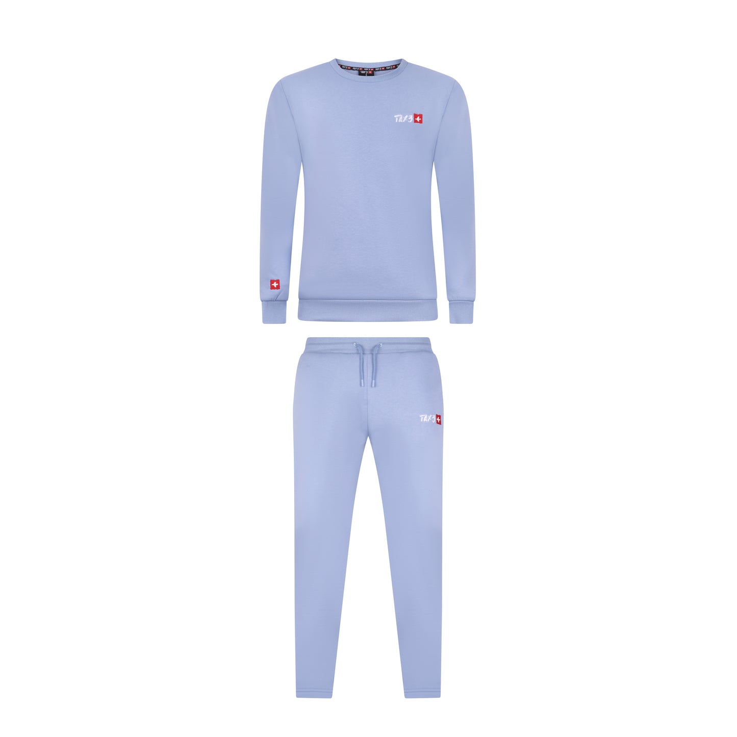 Classic Crewneck Tracksuit - Sky Blue