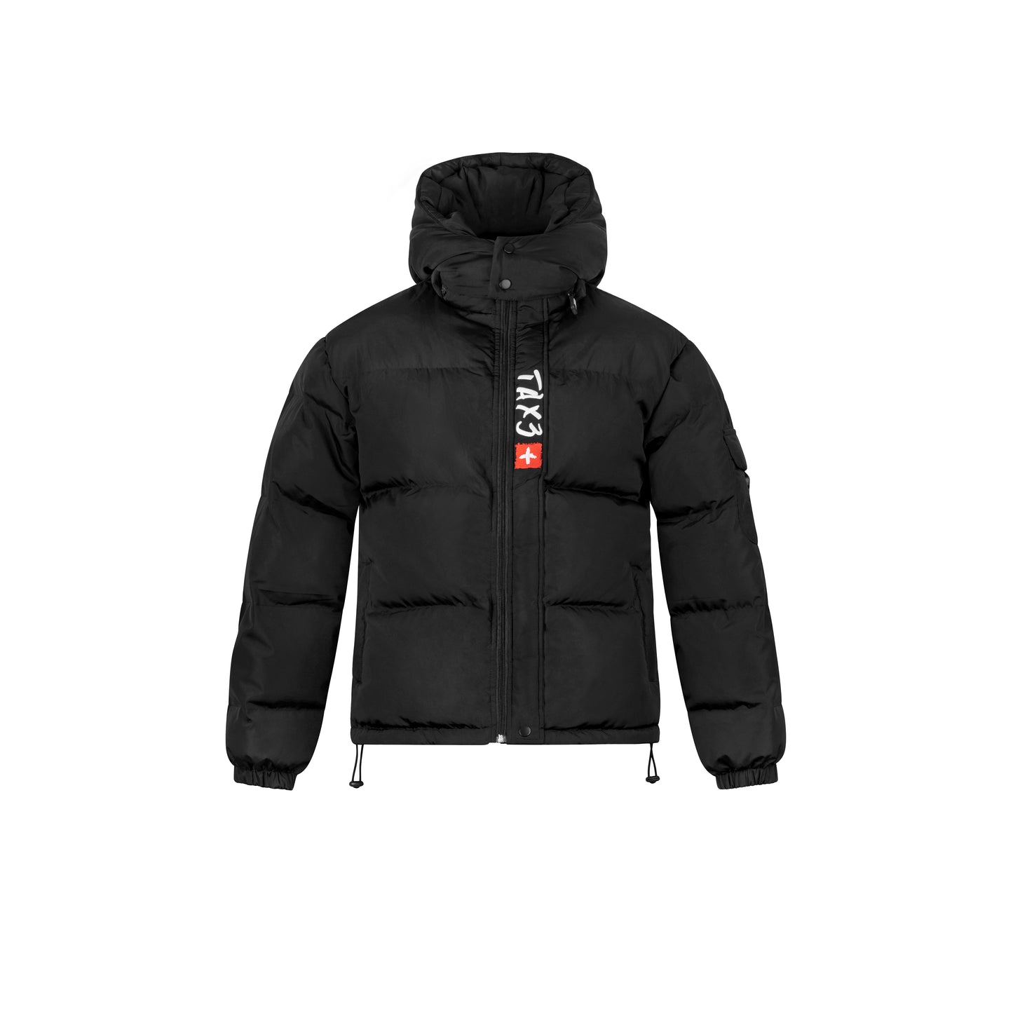 TAX3 PUFFER JACKET - 'THE BLACK ONE'