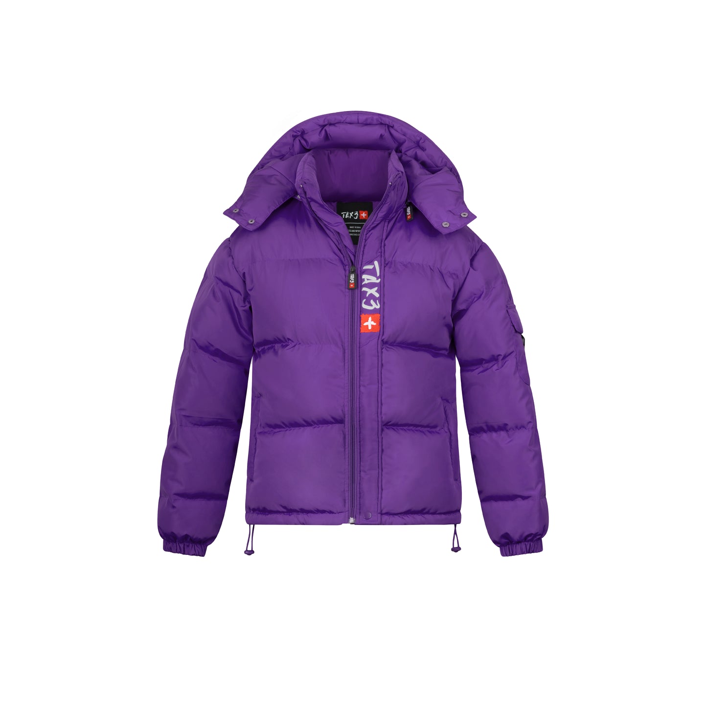 Tax3 Puffer Jacket - Purple Rain