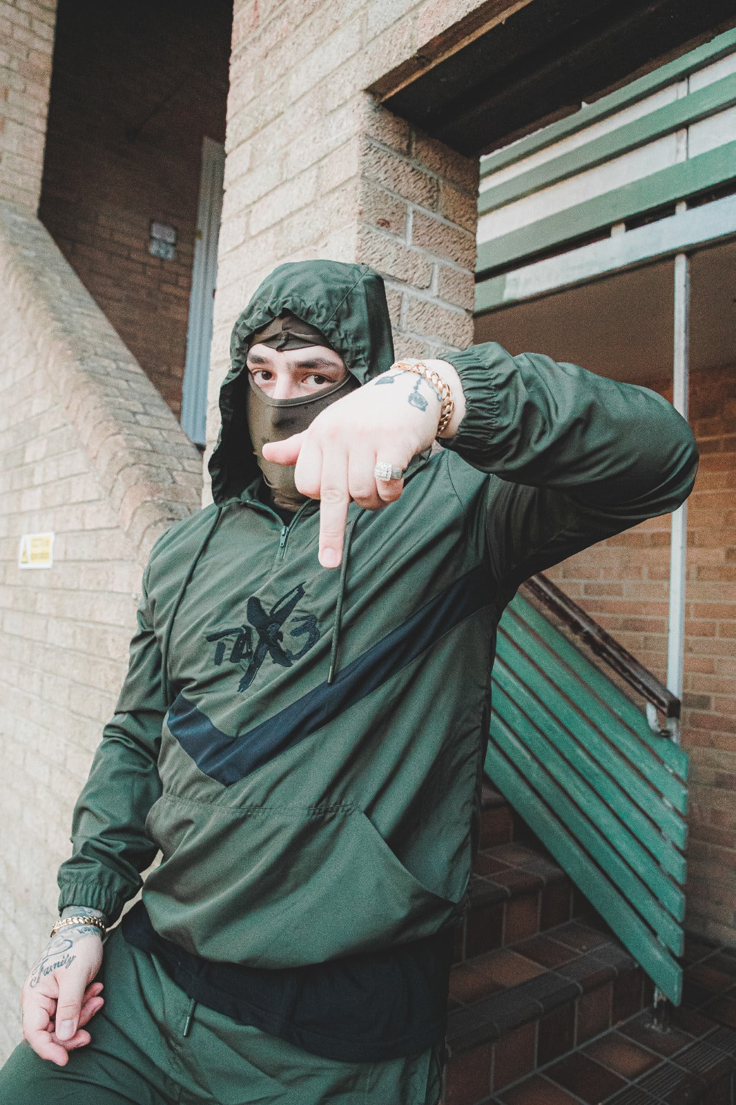 Tax3 Spacesuit - Khaki Green/Black