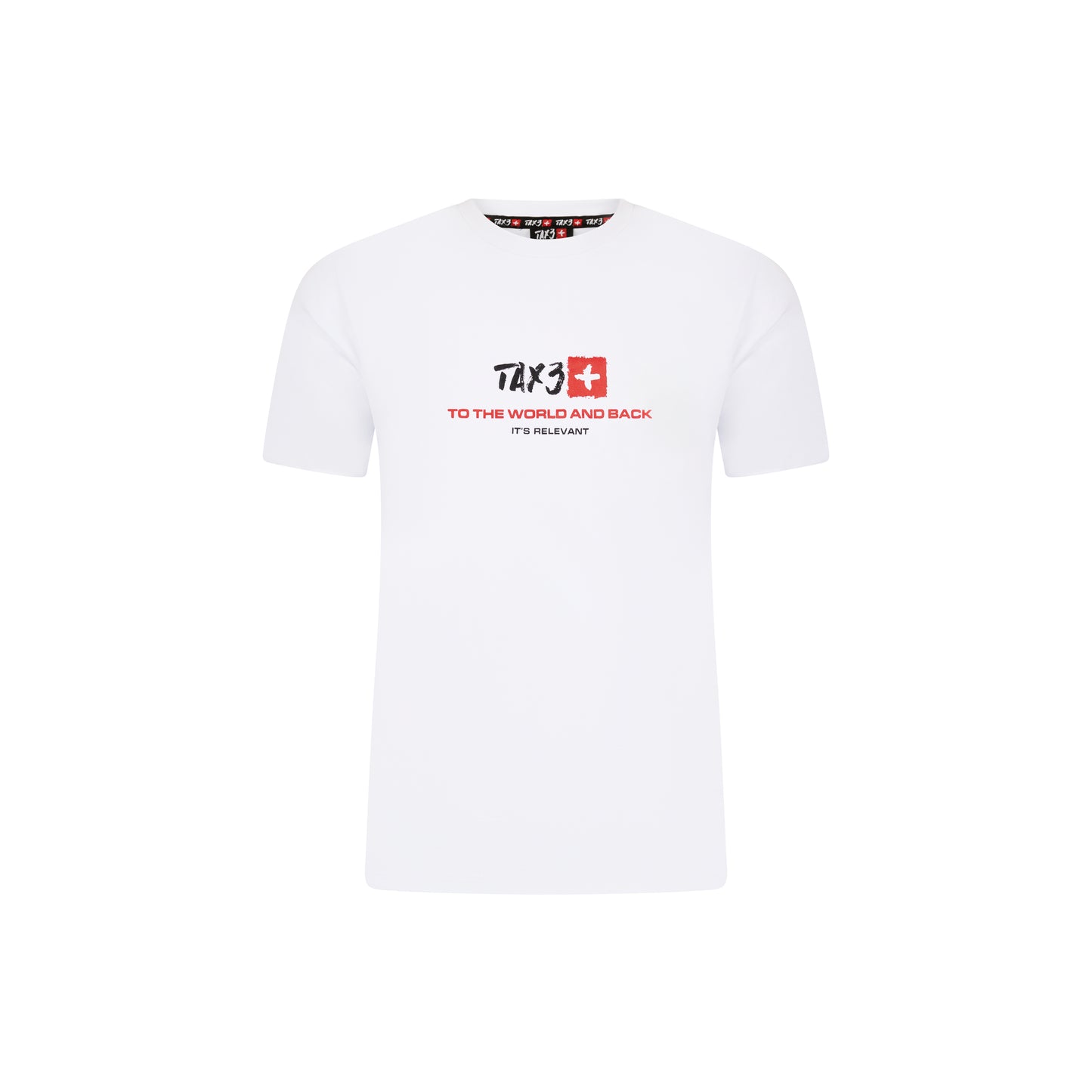 Tax3 'To The World And Back' T-shirt - White