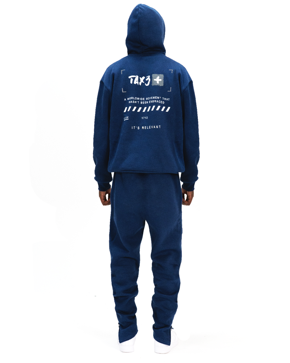 Tax3 Reflective X Tracksuit - Navy Blue/Grey