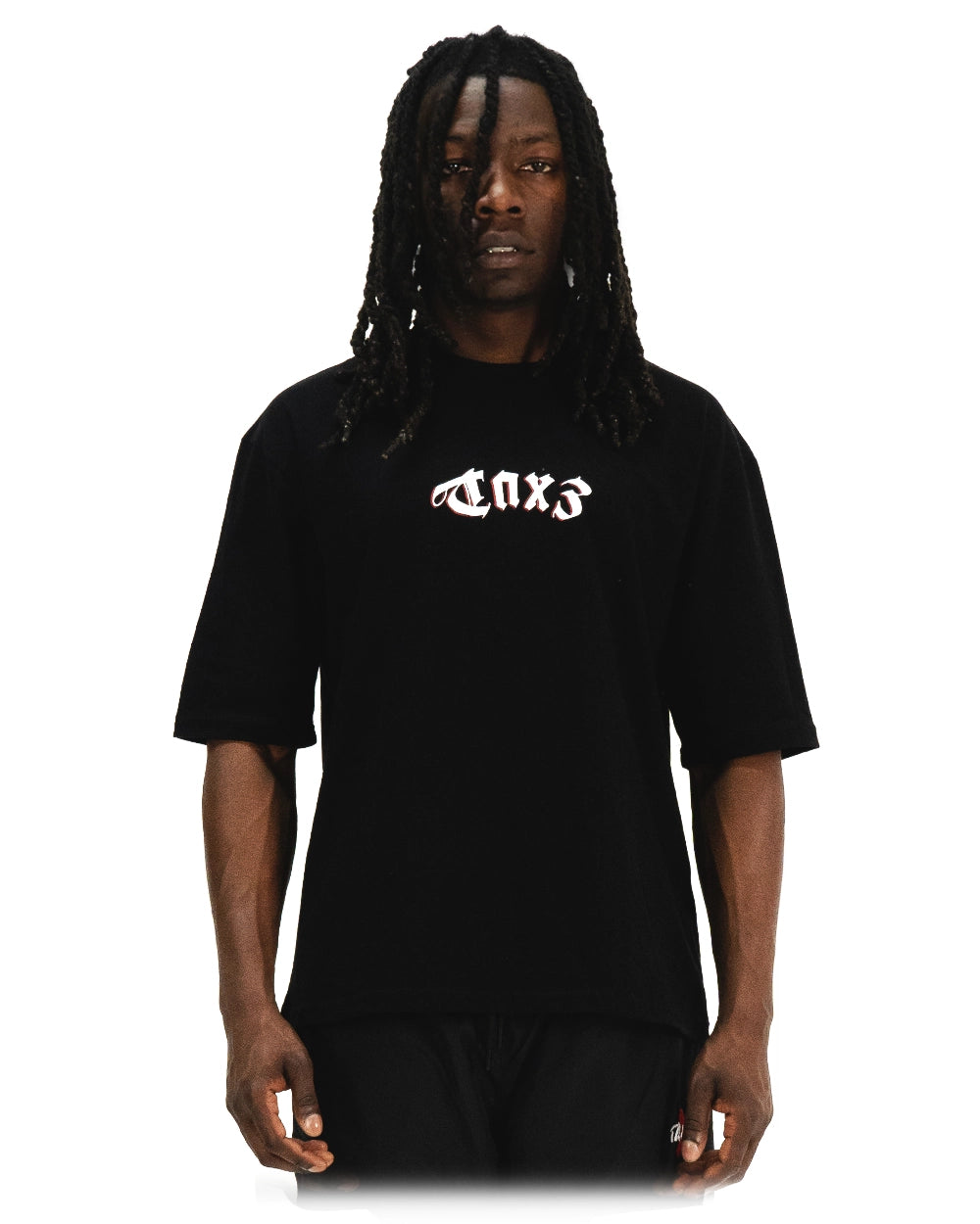 Tax3 Baby T-shirt - Black/Red