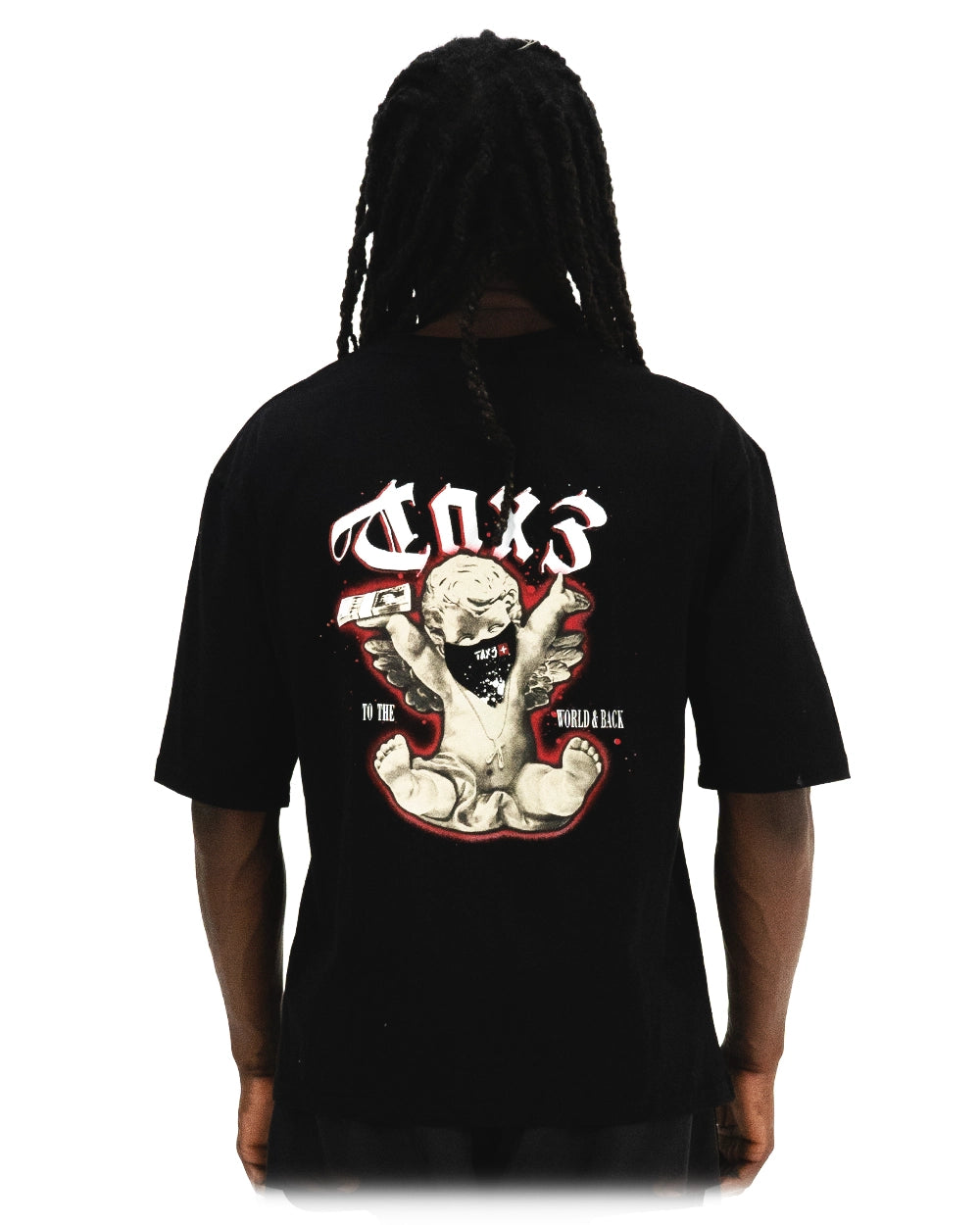 Tax3 Baby T-shirt - Black/Red