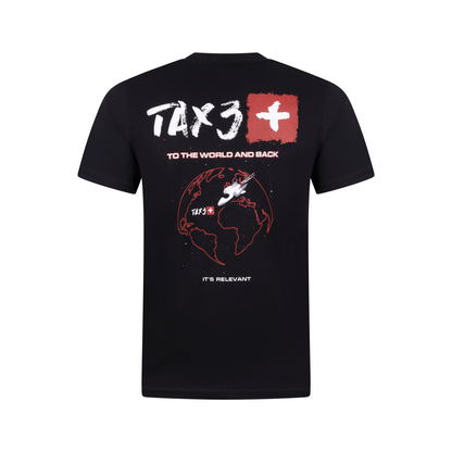 Tax3 'To The World And Back' T-shirt