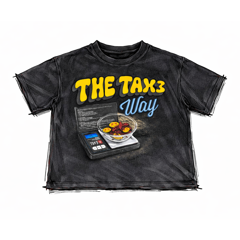 TAX3 WAY T-SHIRT - BLACK