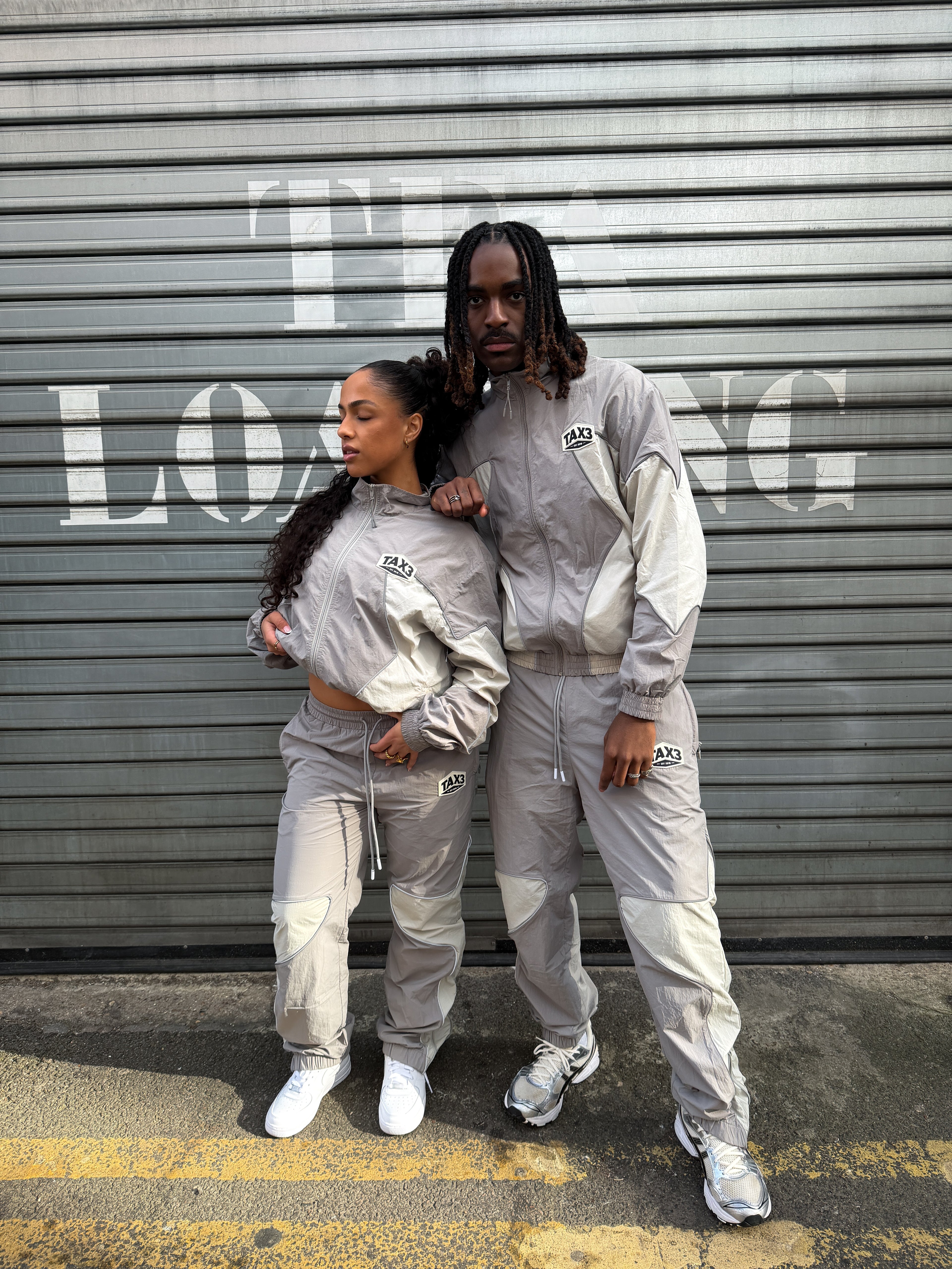 95 Shell Jacket - Grey/Taupe