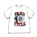 Tax3 Cycle Tee - White/Red