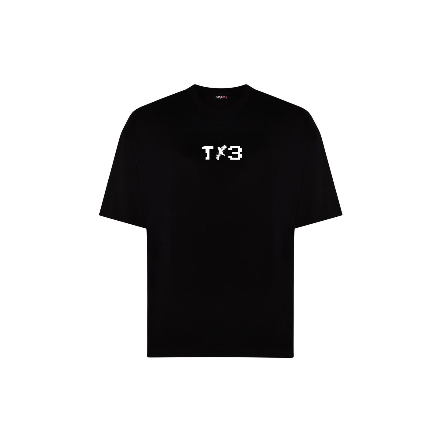 TAX3 "OUTSIDE THE BOX" T-SHIRT - BLACK