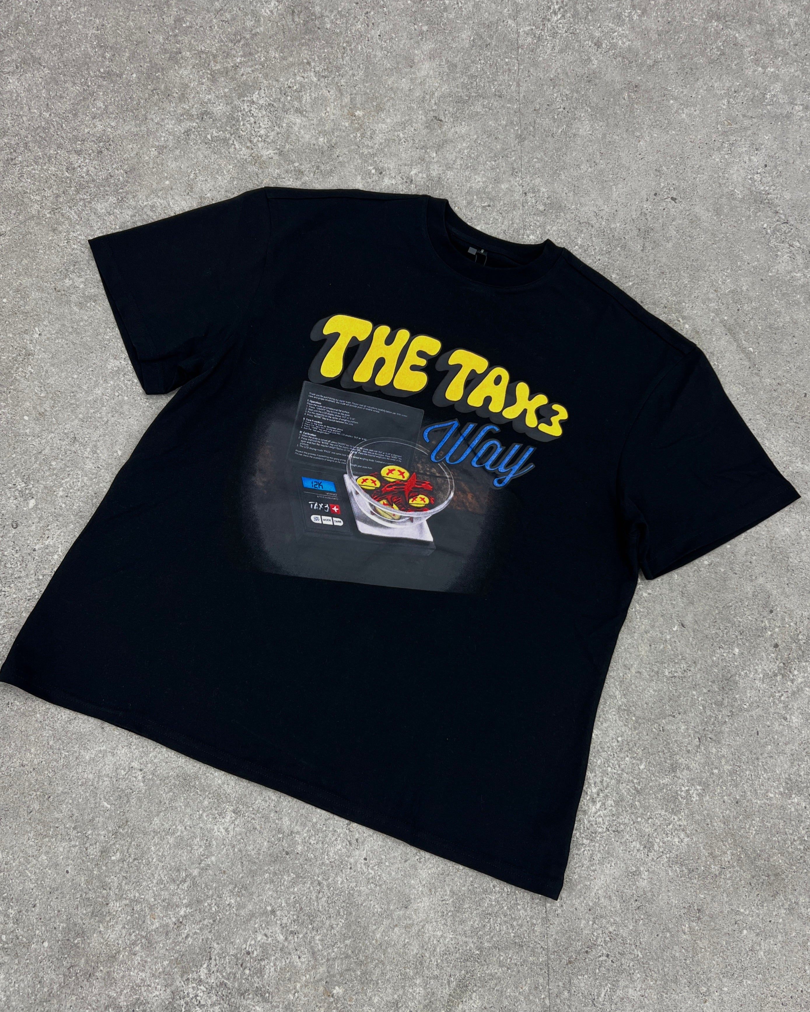 TAX3 WAY T-SHIRT - BLACK