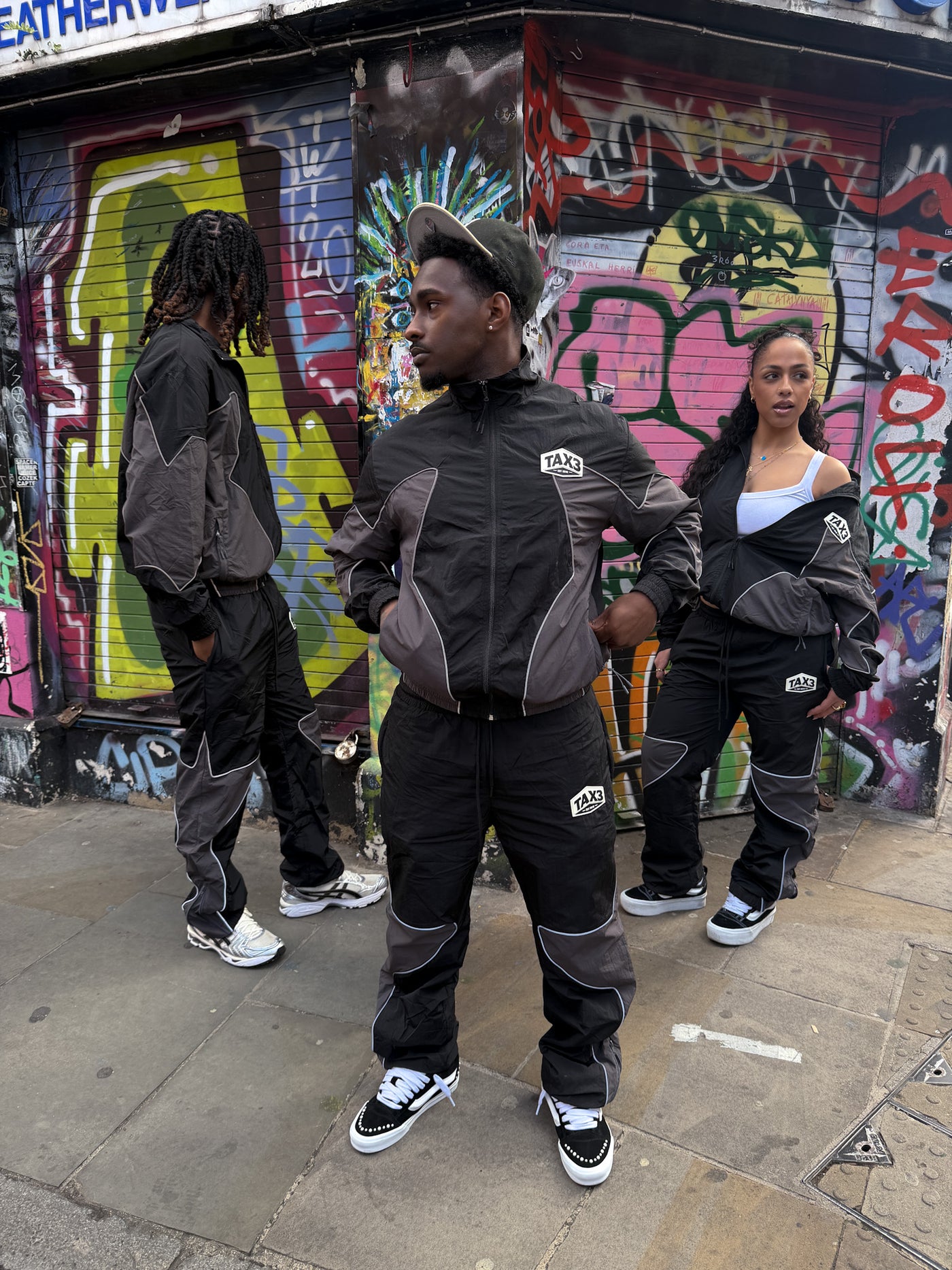 95 Shell Jacket - Black/Grey