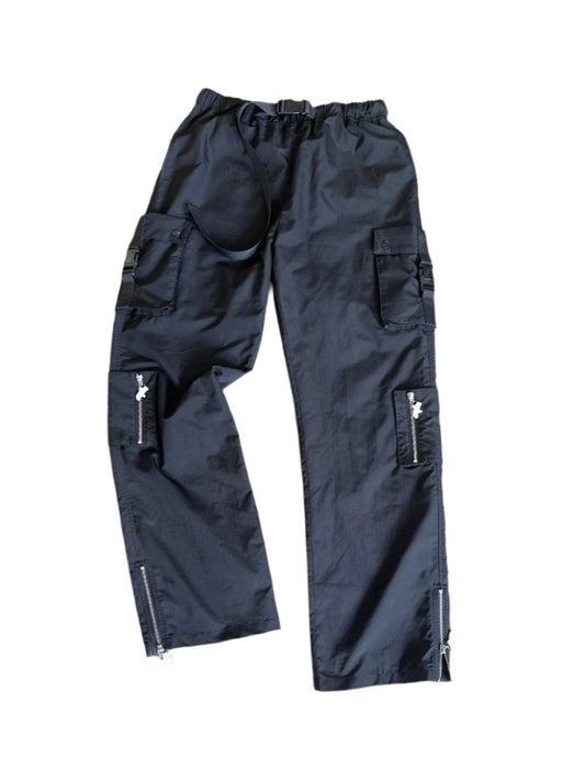 TAX3 UTILITY CARGO PANTS - BLACK