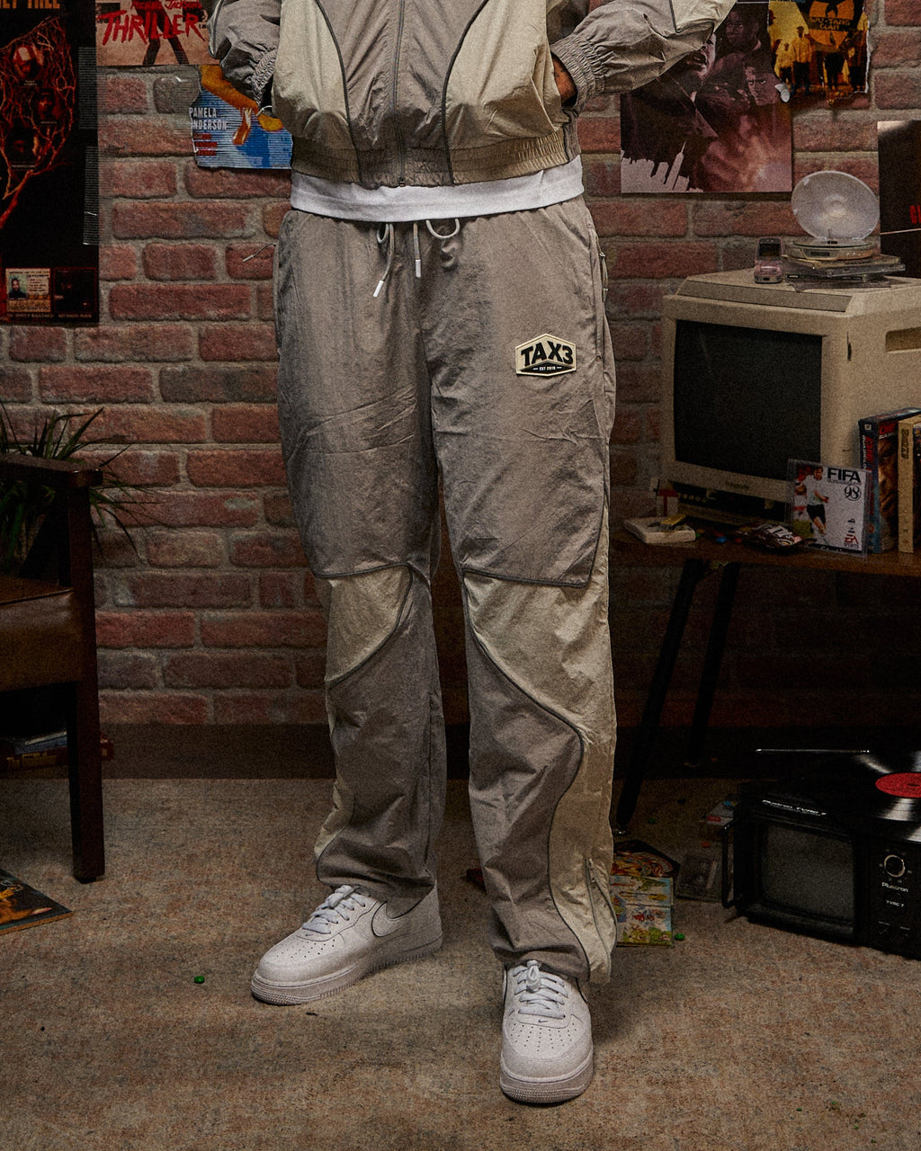 95 Shell Bottoms - Grey/Taupe