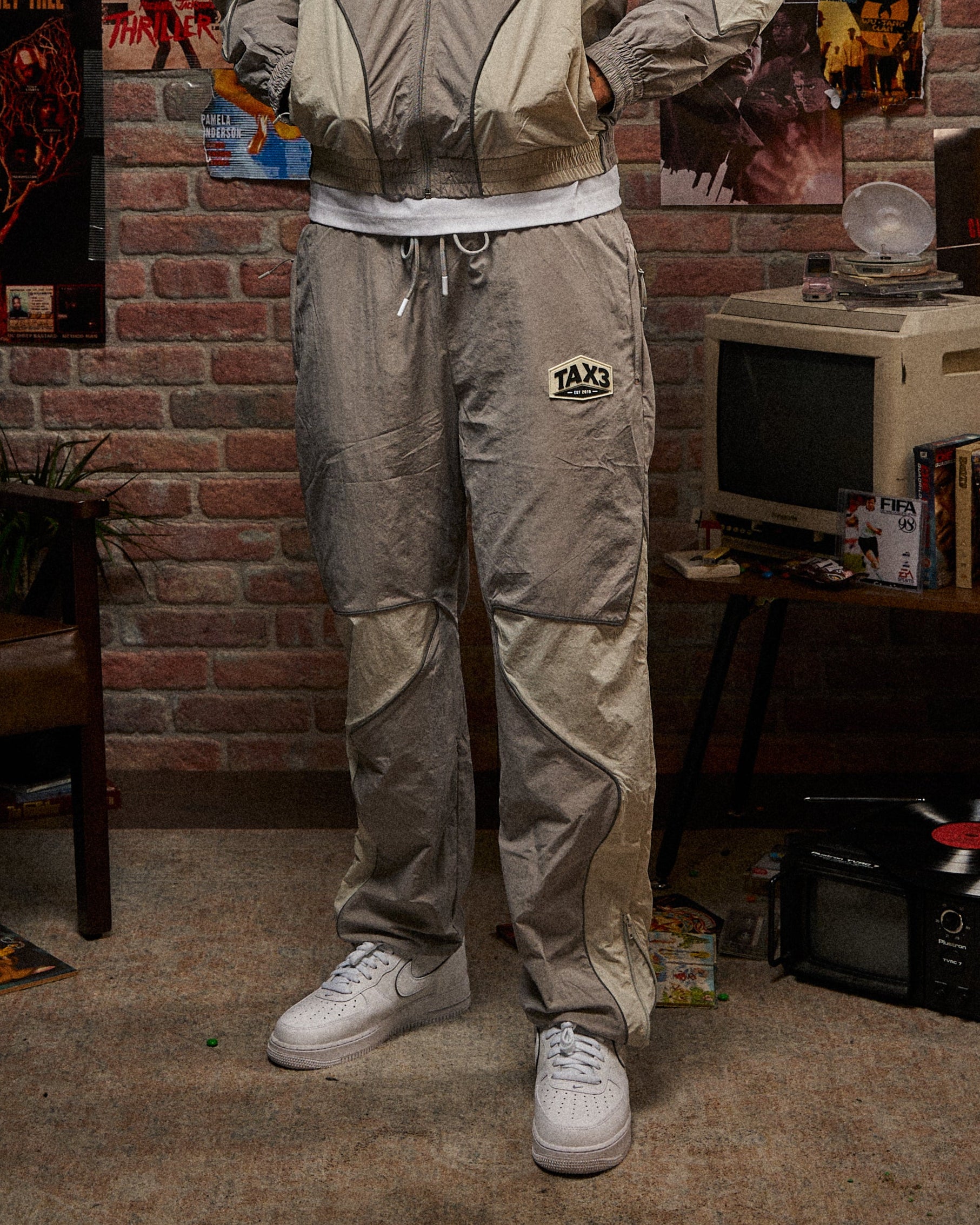 95 Shell Bottoms - Grey/Taupe