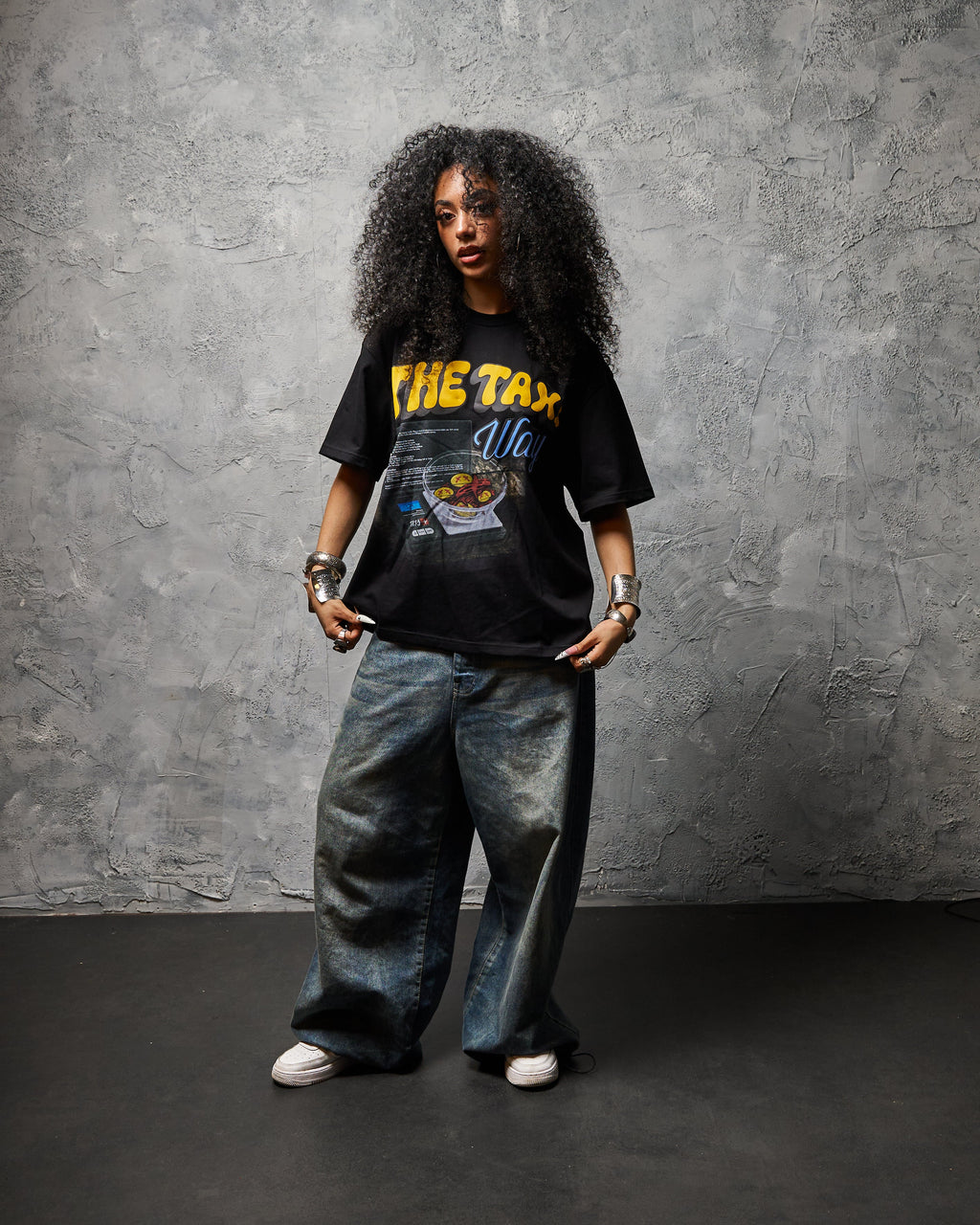 TAX3 WAY T-SHIRT - BLACK