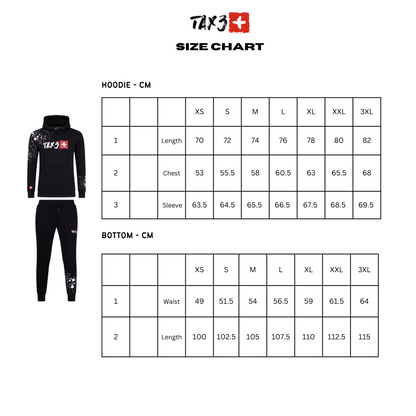 ITS RELEVANT 2.0 TRACKSUIT -  BLACK/WHITE