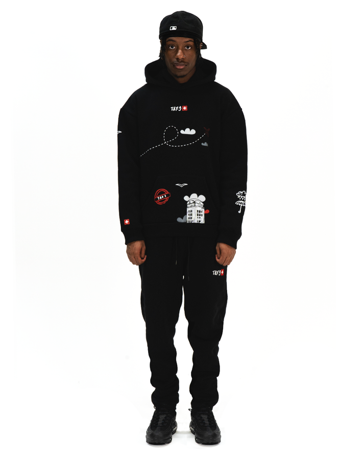 Tax3 L-Town Hoodie - Black